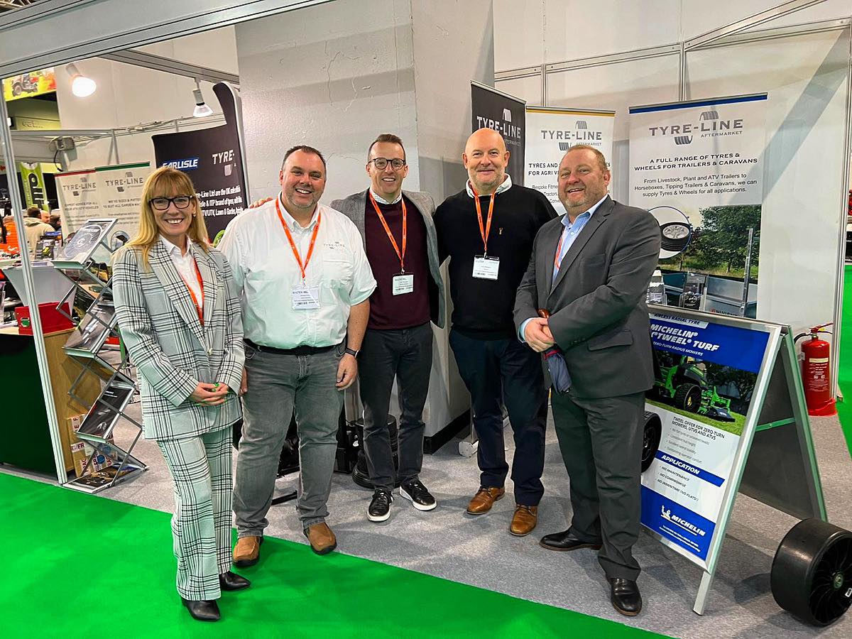 Saltex show day with tyreline